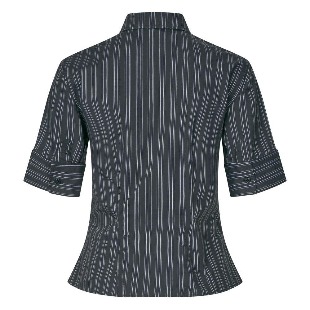 Sasky kortærmet skjorte - Gunmetal St.